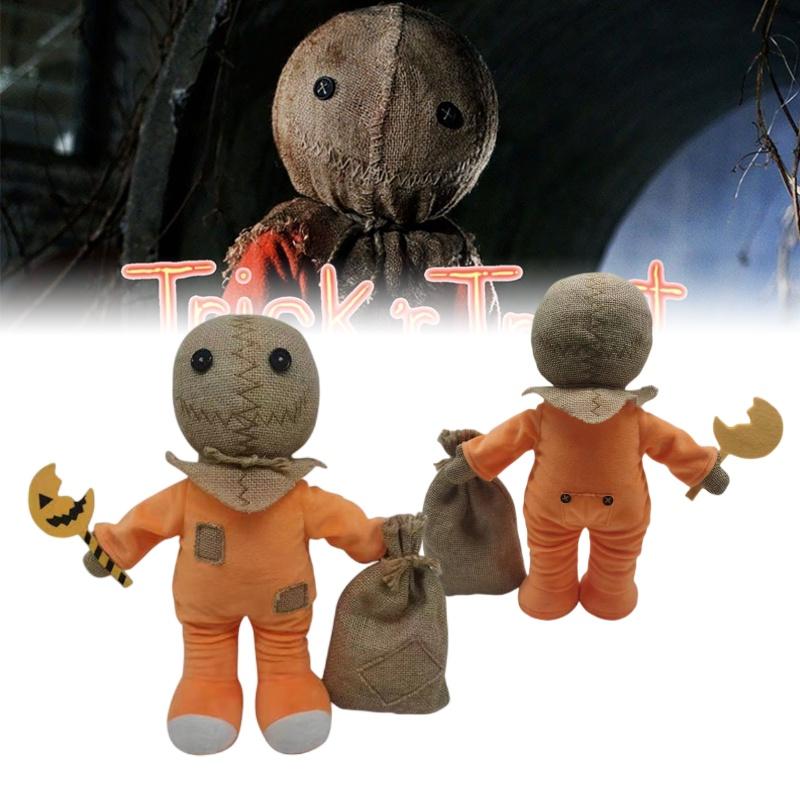 Sam Trick Treat Plush Toy Halloween Pumpkin Man Movie Doll