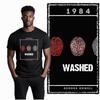 Coolmind X0002 100% Cotton Big Size 1984 Print Exclusive Graphic Men T Shirt Loose Men Tshirt Casual T-shirt for Men Tees