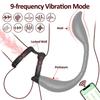 APP-Steuerung Vibrierender Butt Plug Penisring für Männer Prostata Damm Massager für Gay Anal Vibrator Penisring Tragbares Erwachsenenspielzeug Verzögerte Ejakulation