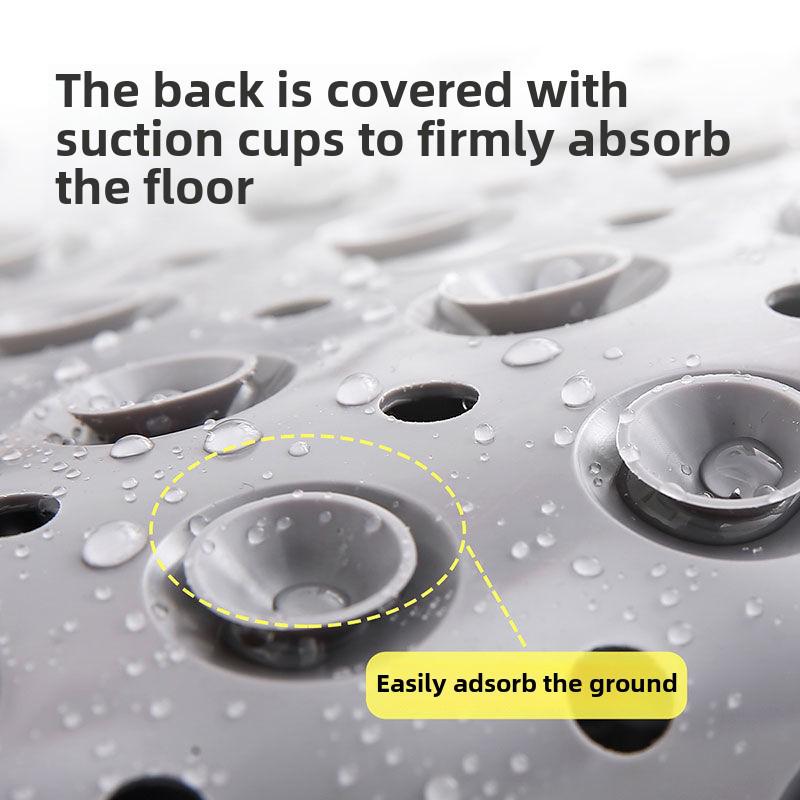 Non-Slip Massage Mat for Bath and Shower with Suction Cups, Anti-Fall Safety Mat for Bathtub & Toilet