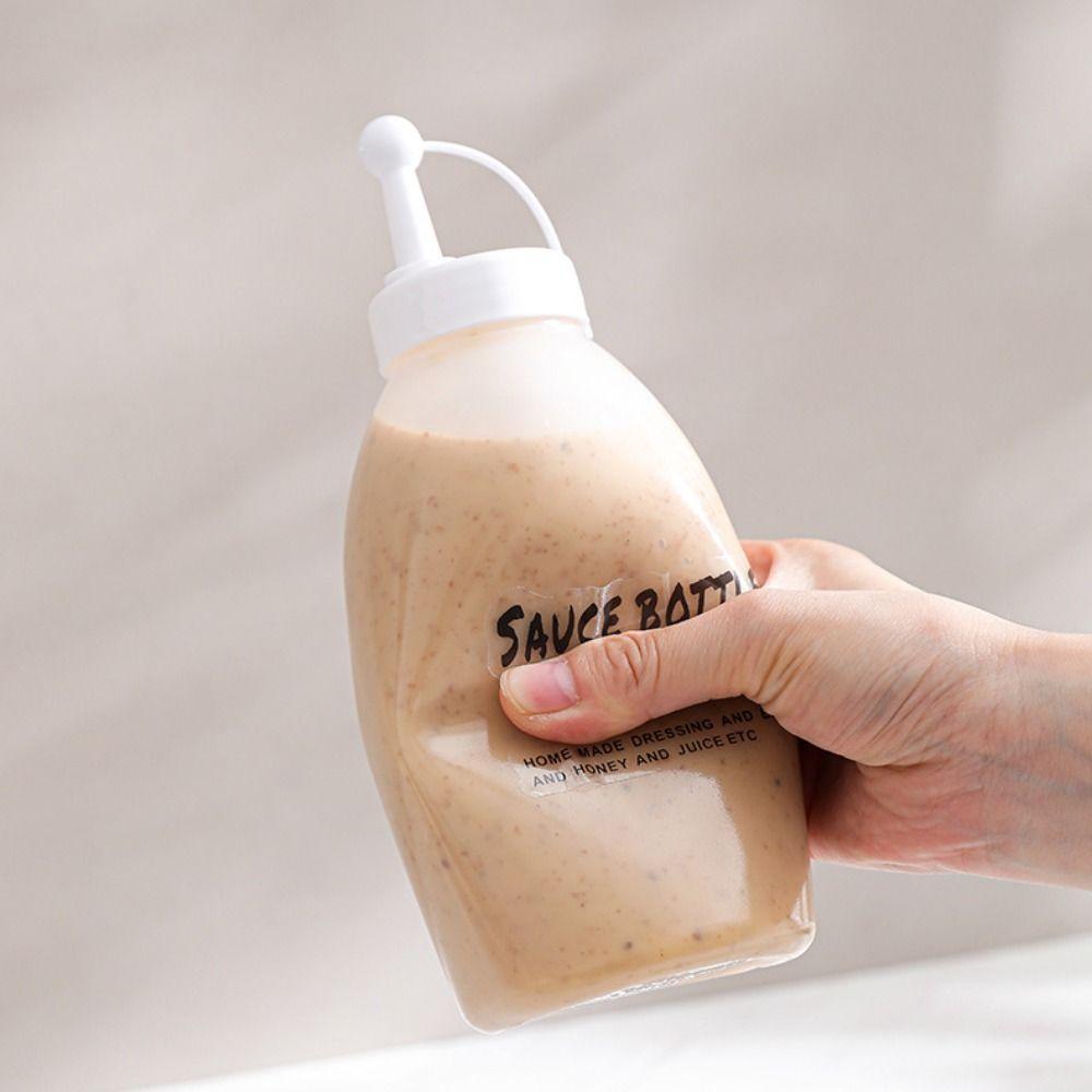 Saucen Würzen Extrudierte Flasche 350/650ML Ölsprühflasche Neue Würzmittel Squeeze-Flaschen