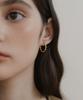 Tatiana Bubble Link Hoop Earrings Ec3133