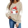 Women's Casual Halloween Hoodie Pullover Sweatshirt Long Sleeve for Holiday Party and Everyday Wear