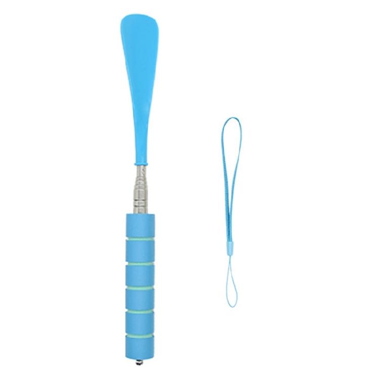 Foldable Stainless Steel Footwear Assistant Stainless Steel Telescopic Extendable Long Shoe Horn Shoe Lift Helper Tool