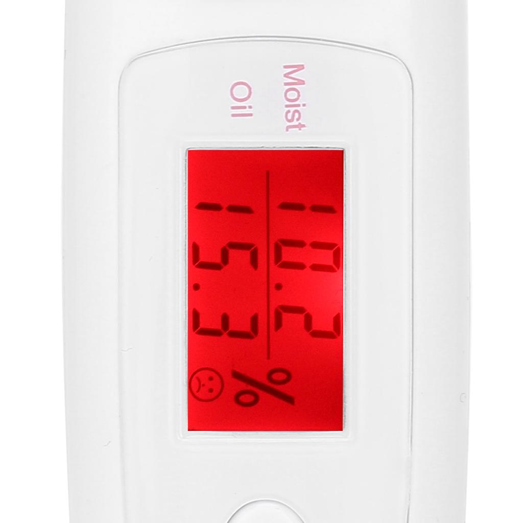 High Sensitive LCD Digital Skin Analyzer Moisture Water Oil Monitor Facial Skin