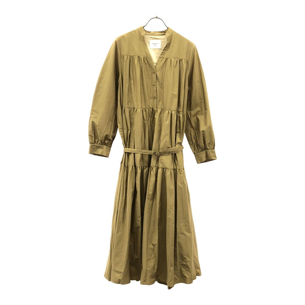 

AMERI UNDRESSED Long sleeve Long dress M Camel Women Used