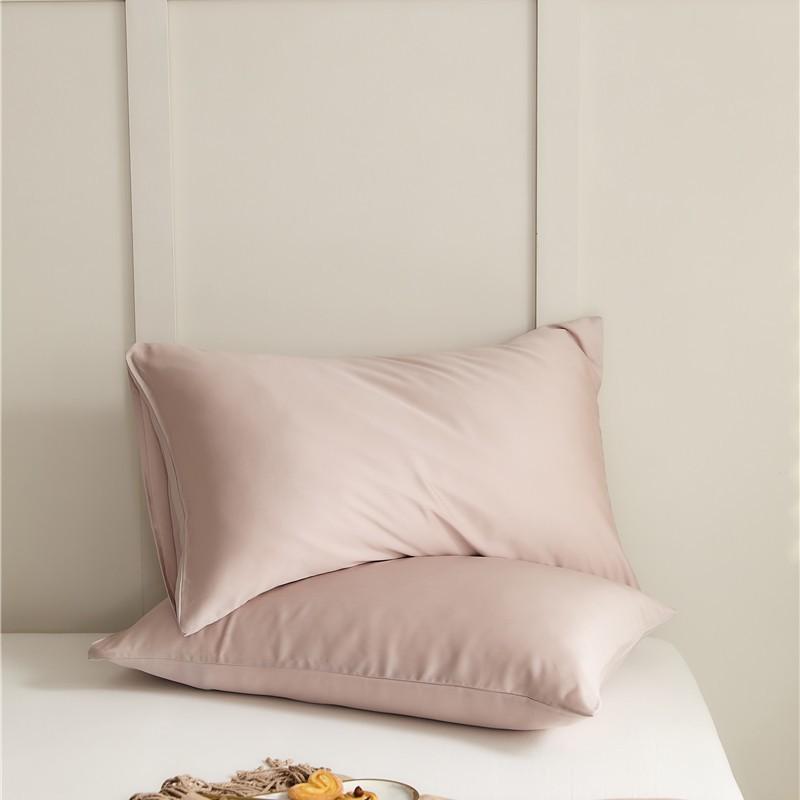 Leisel Tencel Pillowcase Single Pack - Single Pillowcase Solid Color Pillowcase Bedding Pillow Core Kit