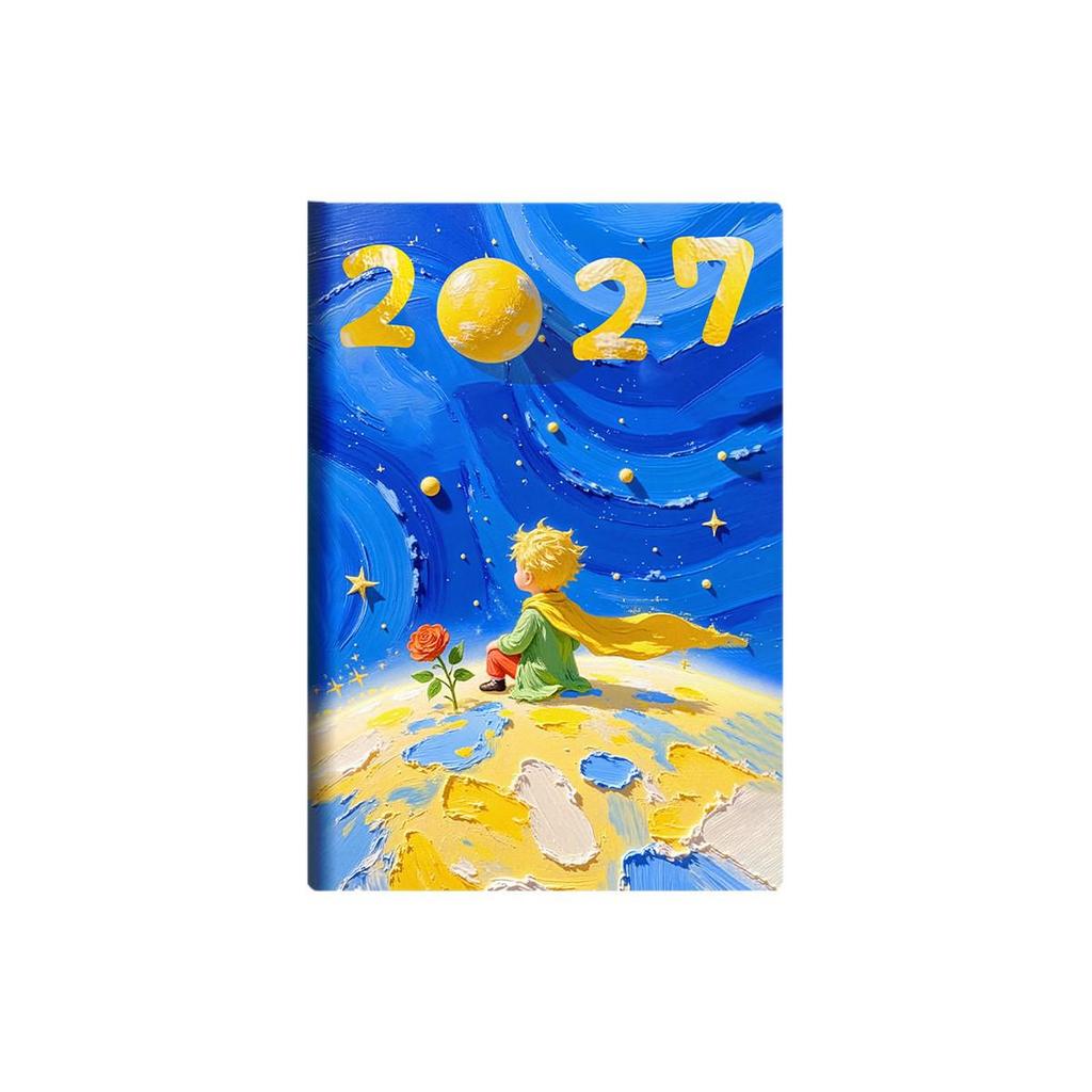 2027 English A5 Daily Planner with Custom Logo