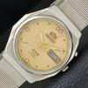 VINTAGE ORIENT CRYSTAL AUTOMATIC JAPAN MENS ORIGINAL DIAL WATCH A500747-5 R154-a500747