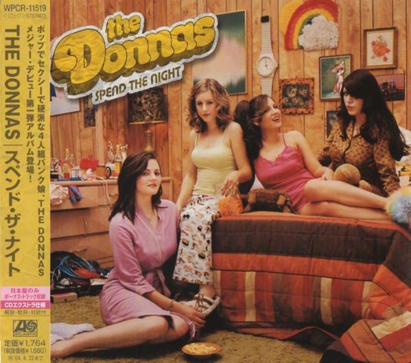 

CD DONNAS - Spend The Night WPCR11519PROMO Atlantic 2003 Japan Rock Used