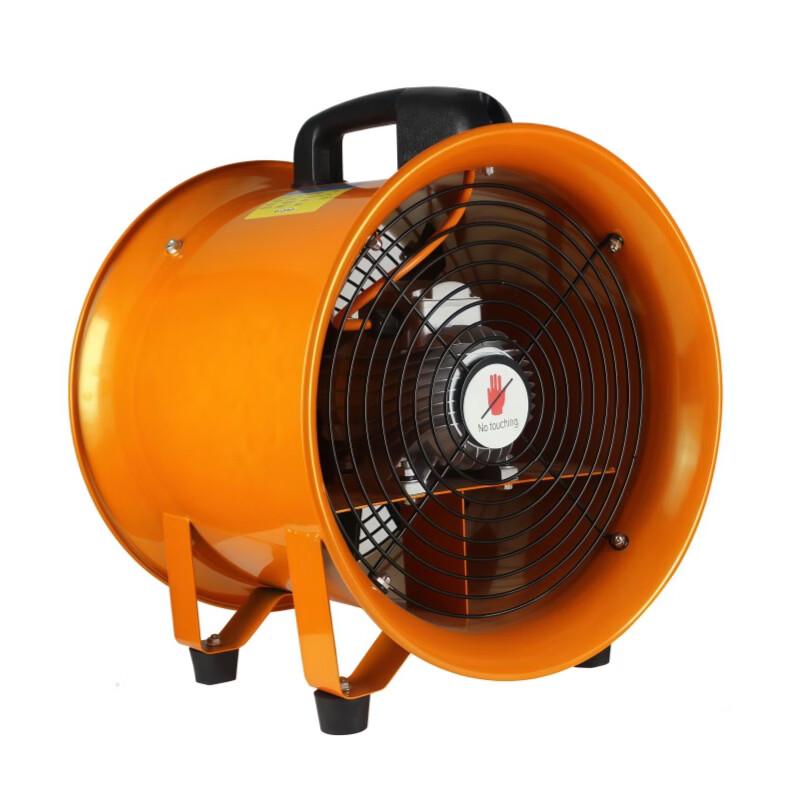Portable Industrial Axial Flow Ventilation Fan with Duct