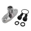 Turbos Oil Return Flange Heavy Duty Discharge Flange Aluminum Alloy Gasket Adapter Kit Replacement Auto Parts Turbine Oil Drain