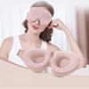 Eye Mask for Sleeping Cover 3D Contoured Cup Blindfold Concave Molded Night Sleep Shade Block Out Light for Women Men Eyepatch