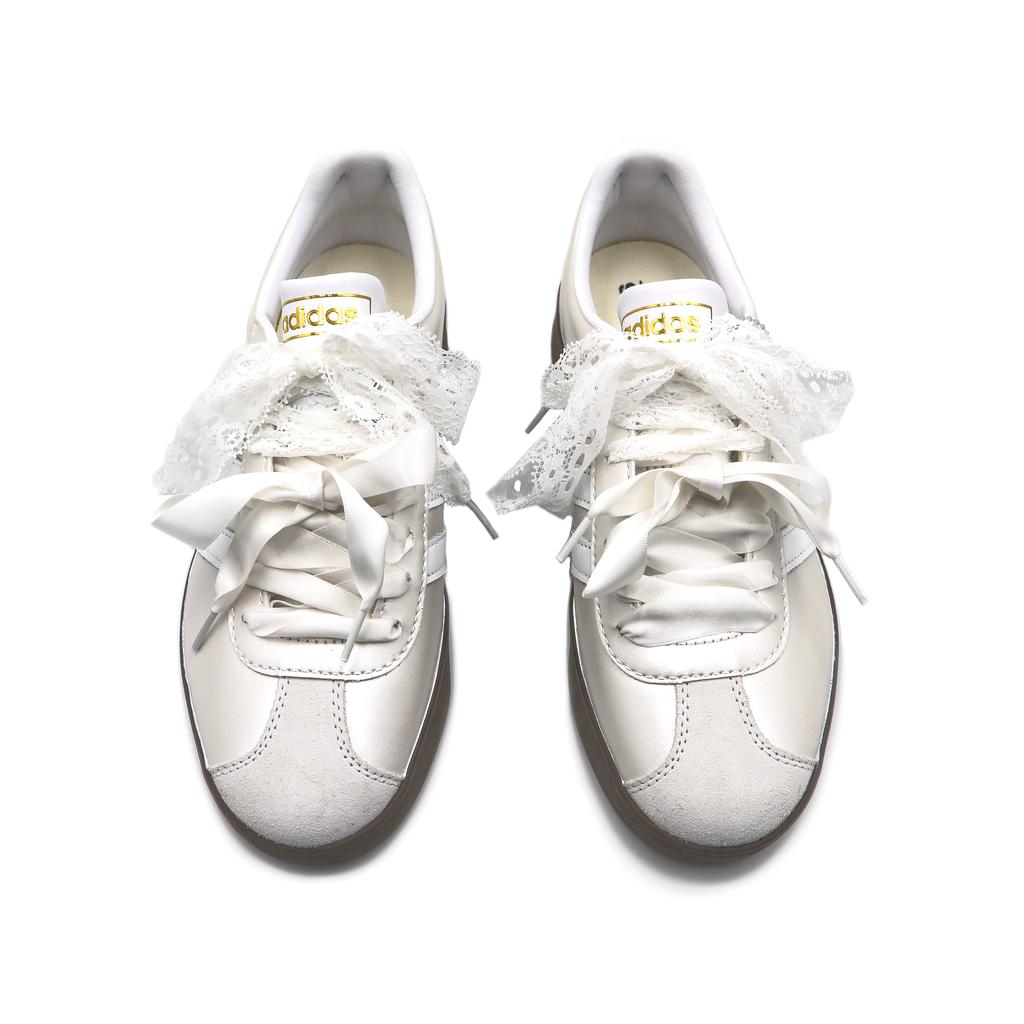 adidas VL COURT 2.0 Low Top Skateboard Shoes Unisex Silver White JQ2470(Team17-)