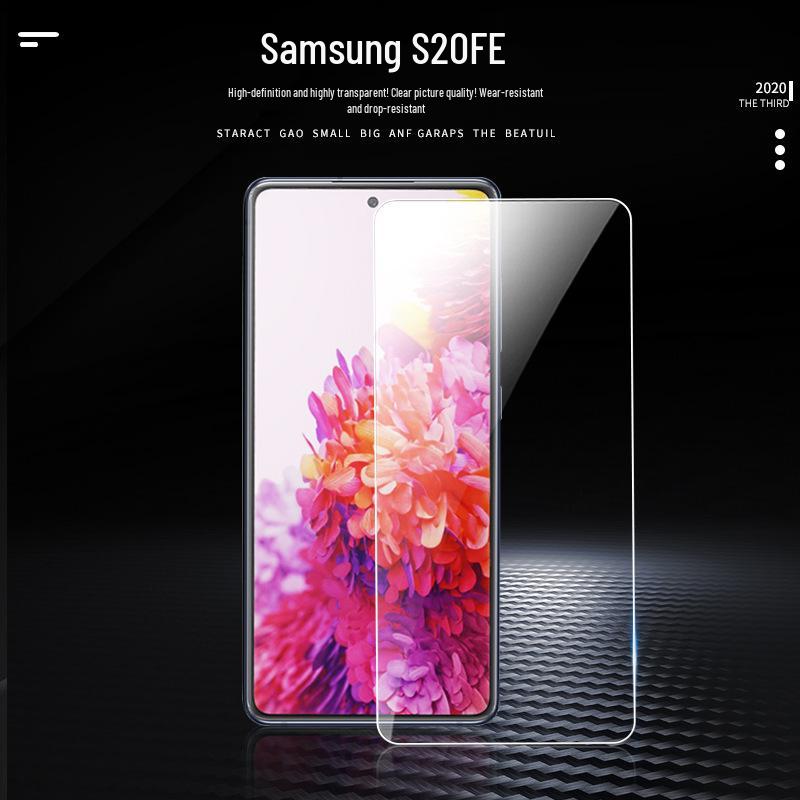 SAMA32 Tempered Glass Screen Protector for Samsung A50/A30/A70 - High-Definition, Transparent, Anti-Fingerprint.