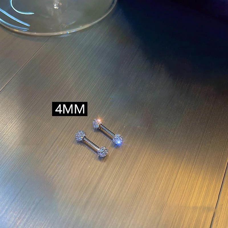 Delinmemiş kulaklar için mükemmel, şık manyetik elmas kulak klipsleri. Ünlülerin lüks görünümlerine hitap eden Japon-Kore moda aksesuarı.