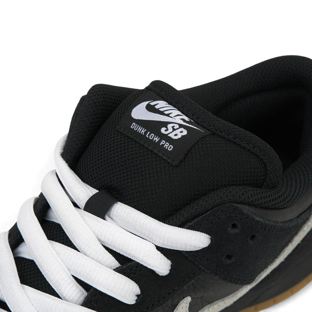 Nike Dunk Low Pro SB Black White Gum Unisex Sneakers Gum-Light-Brown HF3704-003