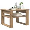 Artisan Oak Coffee Table 64 X 54 X 44 Cm Engineered Wood