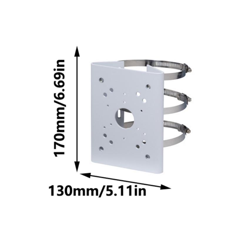 Universal Wall Mount Brackets with 6 Rings for CCTV Security Cameras PTZ Domes Indoor Outdoor Access Point