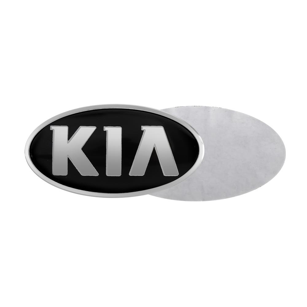 BDTINA1 3D Aluminum Car Steering Wheel Interior Sticker Emblem For KIA Sportage Ceed Sorento Cerato Optima Picanto Rio Soul Cadenza Niro