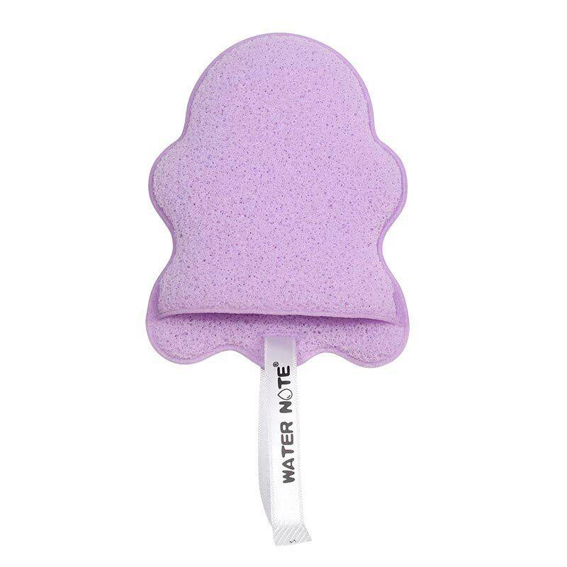 Snowman Glove Style Facial Exfoliating Sponge Puff For Deep Cleansing Suitable For Makeup Removal And Wash Reusable Clean Tool