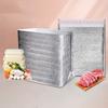 50pcs Waterproof Thermal Bag Aluminum Foil Cooler Bag Insulation Bag  Food Delivery