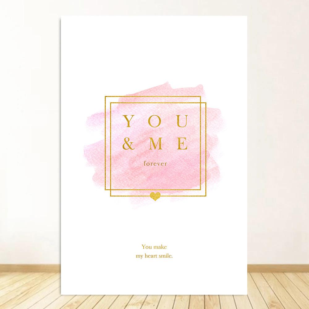 

Цветок Скандинавский Розовая Красота Настенное Искусство Минималистичный Принт Холст Картина Постеры для Гостиной Современный Домашний Декор 20x30cm