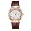 Jyullieoseu Ja-1395 Cubic Women'S Leather Watch