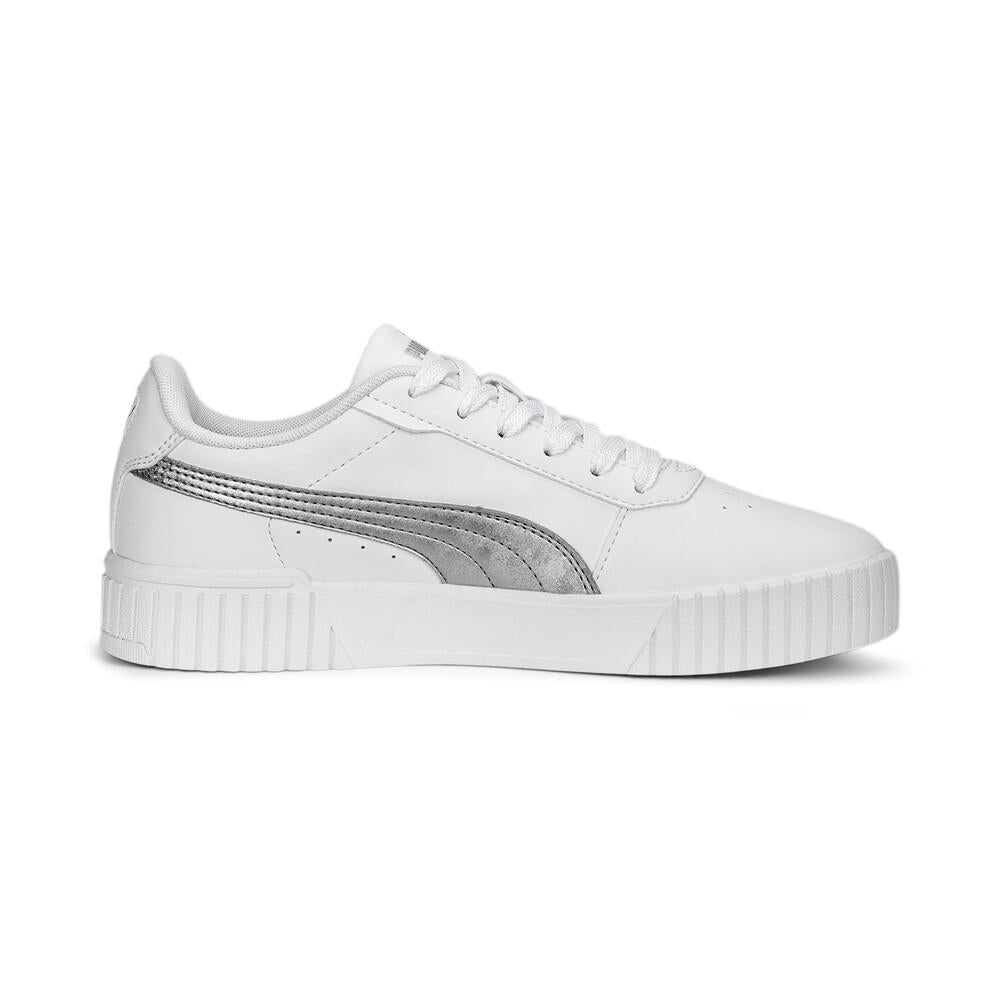 Puma Carina 2.0 Space Metallics Sneakers Leather Upper White/silver