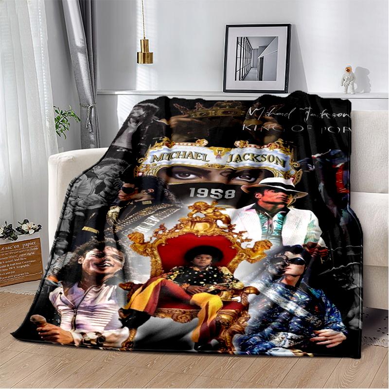 29 Style New Michael Jackson King of Pop MJ Star Blanket,Soft Throw Blanket for Home Bedroom Bed Sofa Travel Office Cover Kids