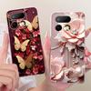For Realme 16 Pro+ 16Pro Cute Flower Butterfly Cat Painted Case For Realme 16 Pro Plus 5G Soft Silicone TPU Phone Cases