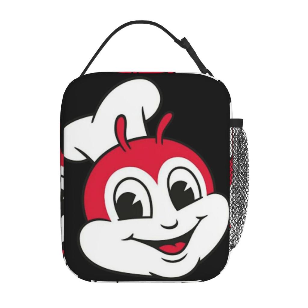 Jollibee Logo Isolierte Lunchtasche für Damen Kinder Auslaufsichere Lebensmittelboxen Thermische Lunchbox Tragetasche
