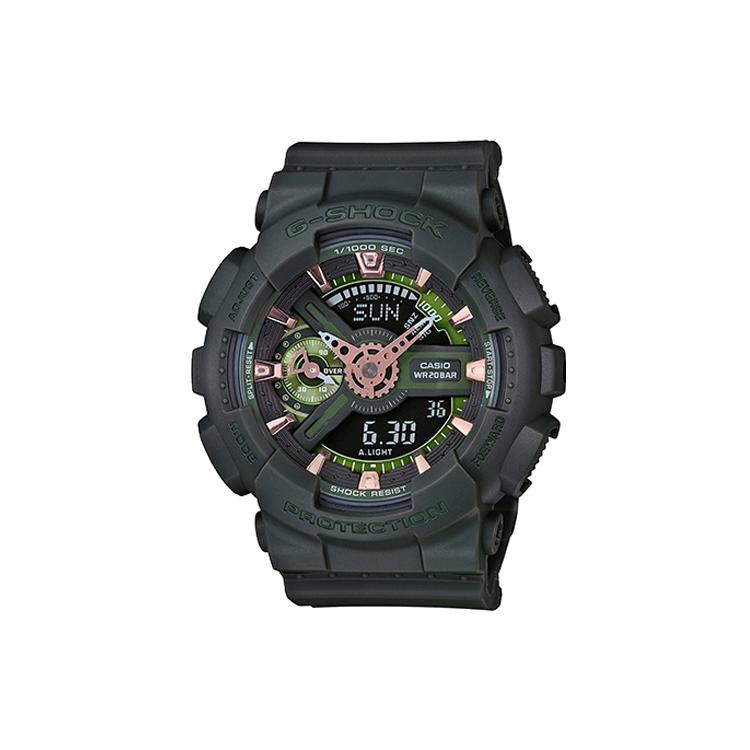 CASIO Women s YOUTH Green Watch GMA-S110CM-3A GMA-S110CM-3A Jasper Watch Dial