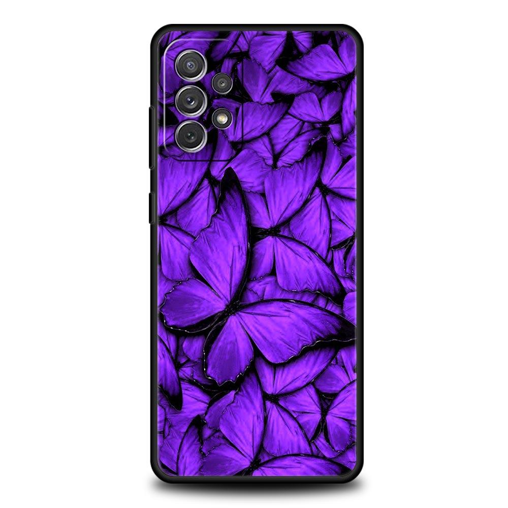 Infinity On Purple Phone Case For Samsung Galaxy A13 A51 A71 A41 A31 A21S A11 A01 A03S A12 A32 A52 A22 A23 A33 A53 A73 5G Cover