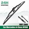 Rear Windshield Wipers Blades,Premium All-Season Wiper Blades Replacement For Mercedes A-Class W168 1997-2004
