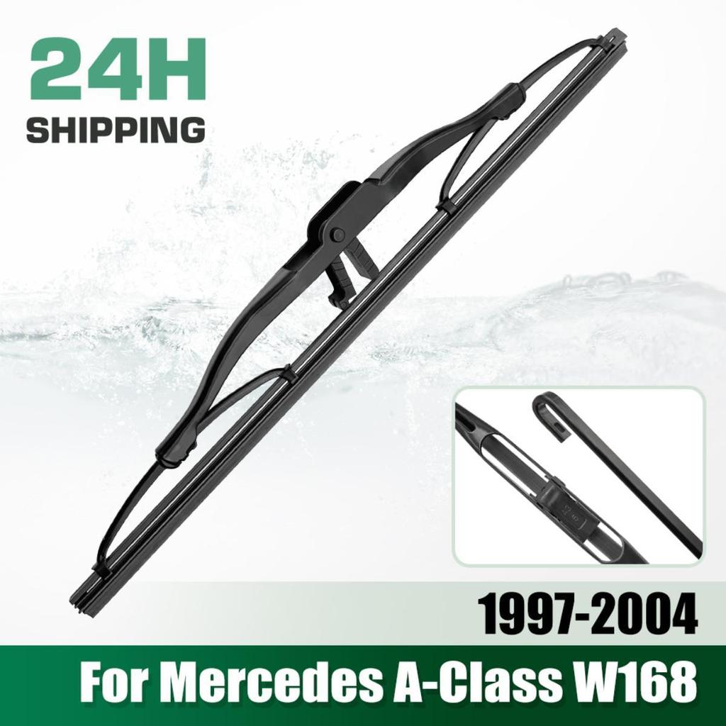 Rear Windshield Wipers Blades,Premium All-Season Wiper Blades Replacement For Mercedes A-Class W168 1997-2004