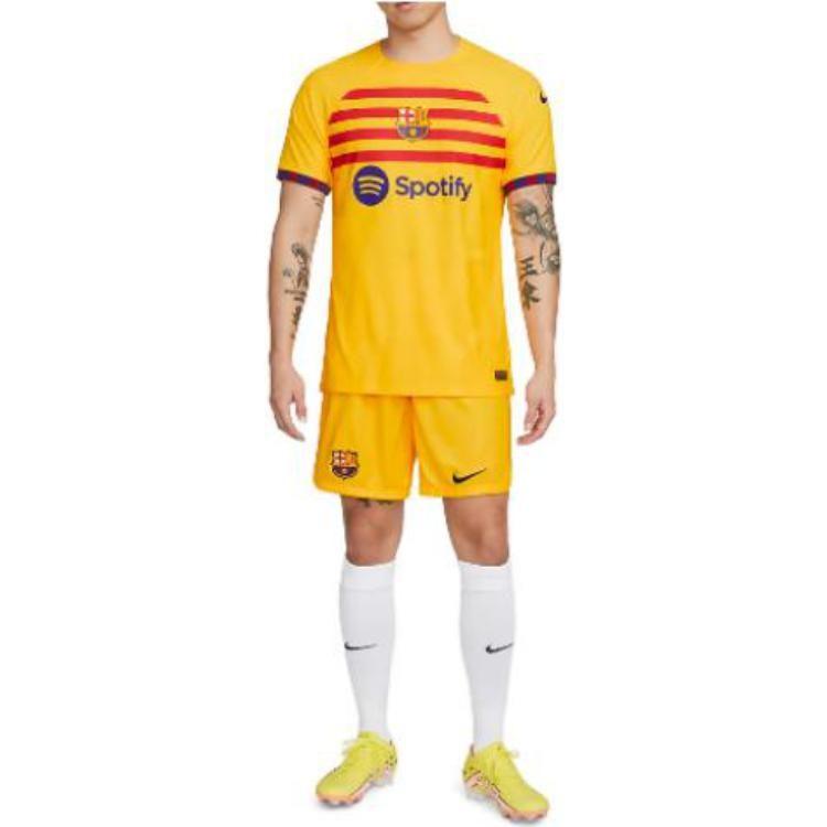 Nike Fc Barcelona 2023/24 Match Fourth Men's Nike Dri FIT Adv Soccer Jersey DR5077-729