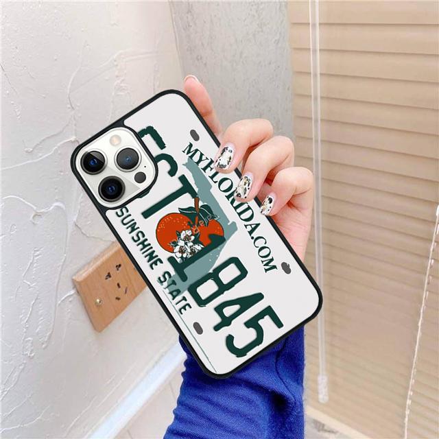 USA LICENSE NUMBER PLATES phone Case Cover For iPhone 17 Air 16 15 14 Plus apple 16 11 12 13 Pro Max coque