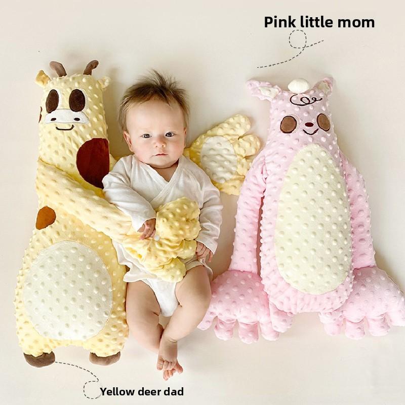 Toddler Shape Giraffe Sleep Soothing Hand Palm Toy Leep Aid Companion Dolls