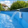 1Pc Pool Waterfall Fountain Sprinkler, Universal Thread Easy Install, Smooth Water Flow, Multi Colors, For Backyard Inflatable &