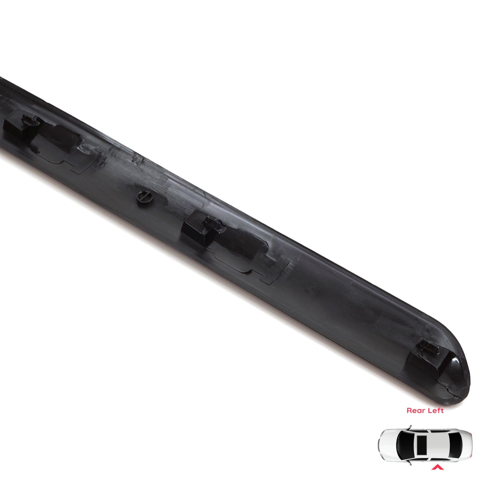 Bande De Moulage De Porte Arrière Gauche Pour Peugeot 307 2000-2012 | Référence 8546H5, Noir, 4/5 Portes