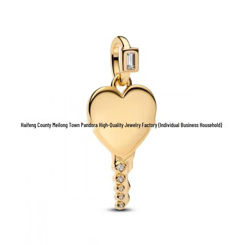 Panjia Srebro S925 Uroczy Kreskówkowy Anime Koralikowy Wisiorek Bransoletka Akcesoria