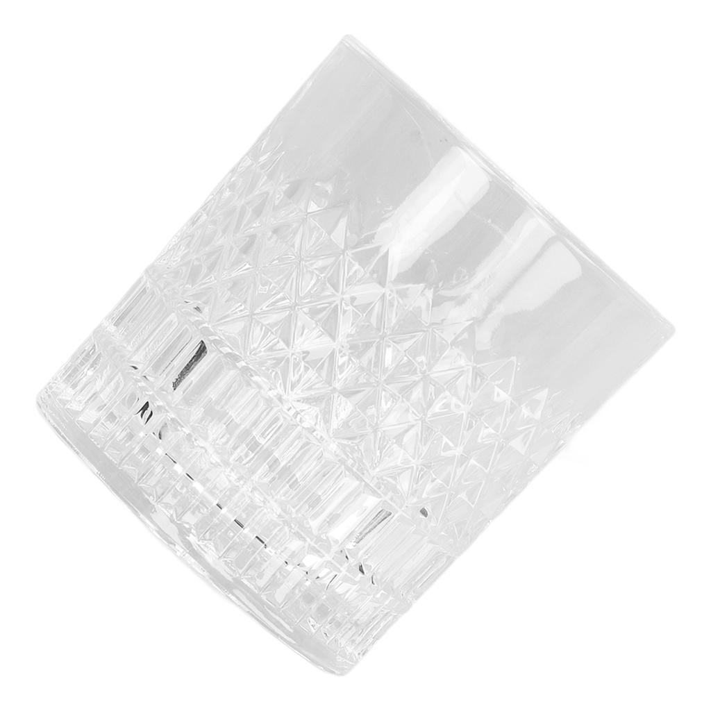 Whiskyglas, 300 ml, lebensmittelechtes, langlebiges Glas, geschnitzte Designs, weit verbreitetes Bourbonglas für Whisky