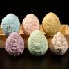 Embossed Easter Egg Mold Egg Shaped Silicone Mold DIY Plaster Mold  Easter