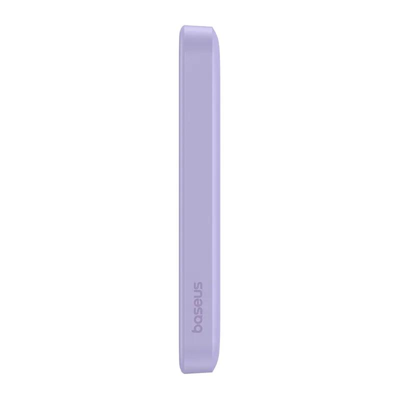 Magnetyczny Mini Powerbank Baseus 5000Mah 20W (Fioletowy)