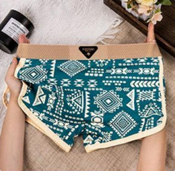 

Red Women s Ethnic Style Breathable Retro Boxer Shorts - Trendy, Comfortable, Soft. XL