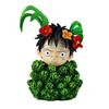 One Piece Zoro Luffy Sanji Anime Figure Nami Brook Chopper PVC Car Decoration Figures Ace RANKY Usopp Model for Kids Gift
