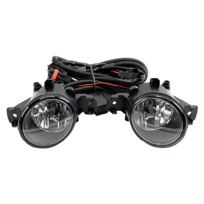 Compatible Fog Lights for 08-10 Nissan Qashqai DUALIS Front Bumper