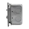 NEMA 14 50R 50A Power Outlet Receptacle, 4 Prong Electrical Socket for RV EV Charging, Surface Or Flush Mount