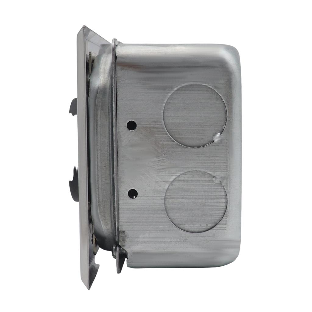 NEMA 14 50R 50A Power Outlet Receptacle, 4 Prong Electrical Socket for RV EV Charging, Surface Or Flush Mount